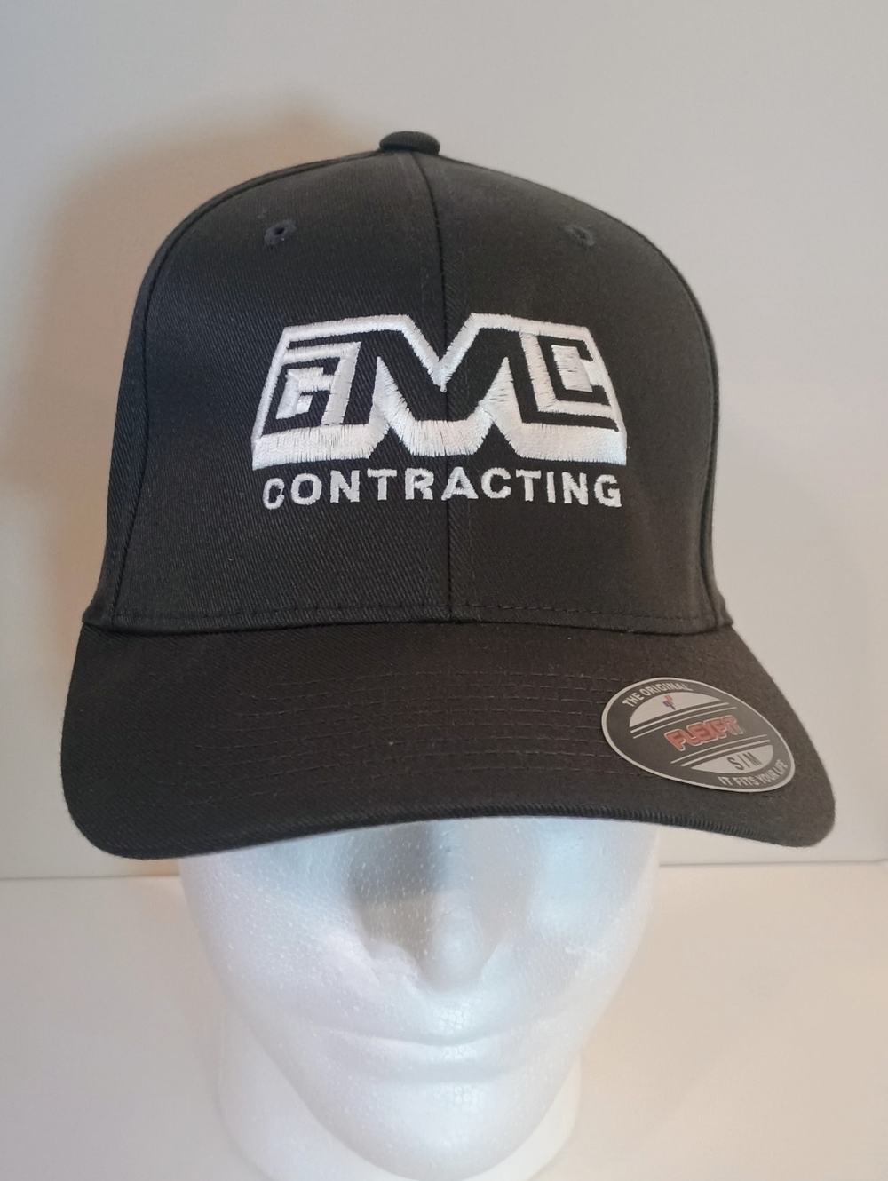 NWT Y2K 90S VINTAGE GMC Contracting Black Embroidered Logo Hat